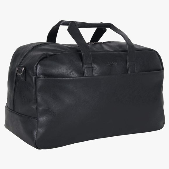 Kenneth Cole REACTION Port Stanley Duffel Pebbled Vegan Leather Carry on… - Picture 7 of 10